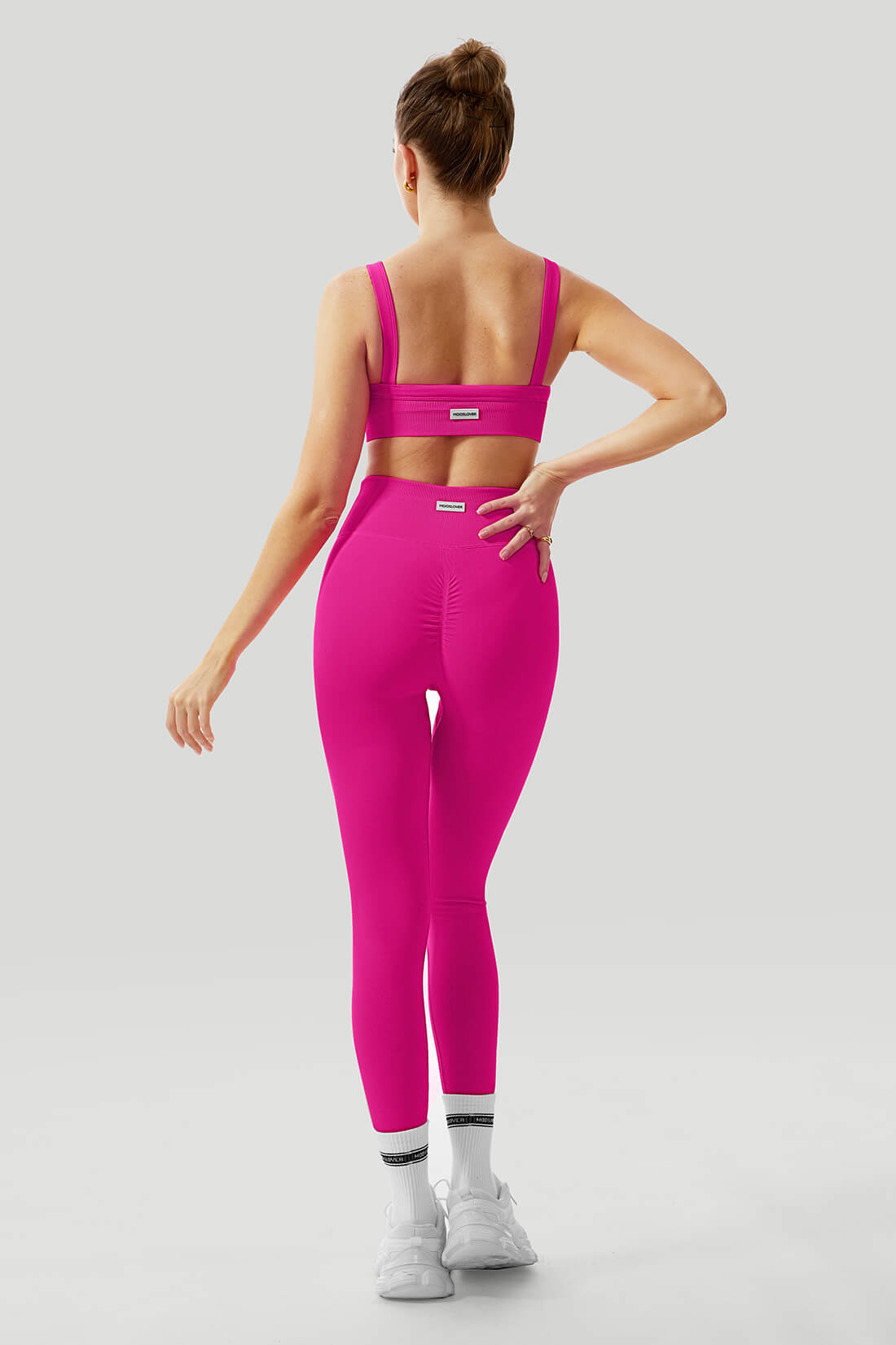 V Waist Legging Threaded Spaghetti Strap Sport Suit