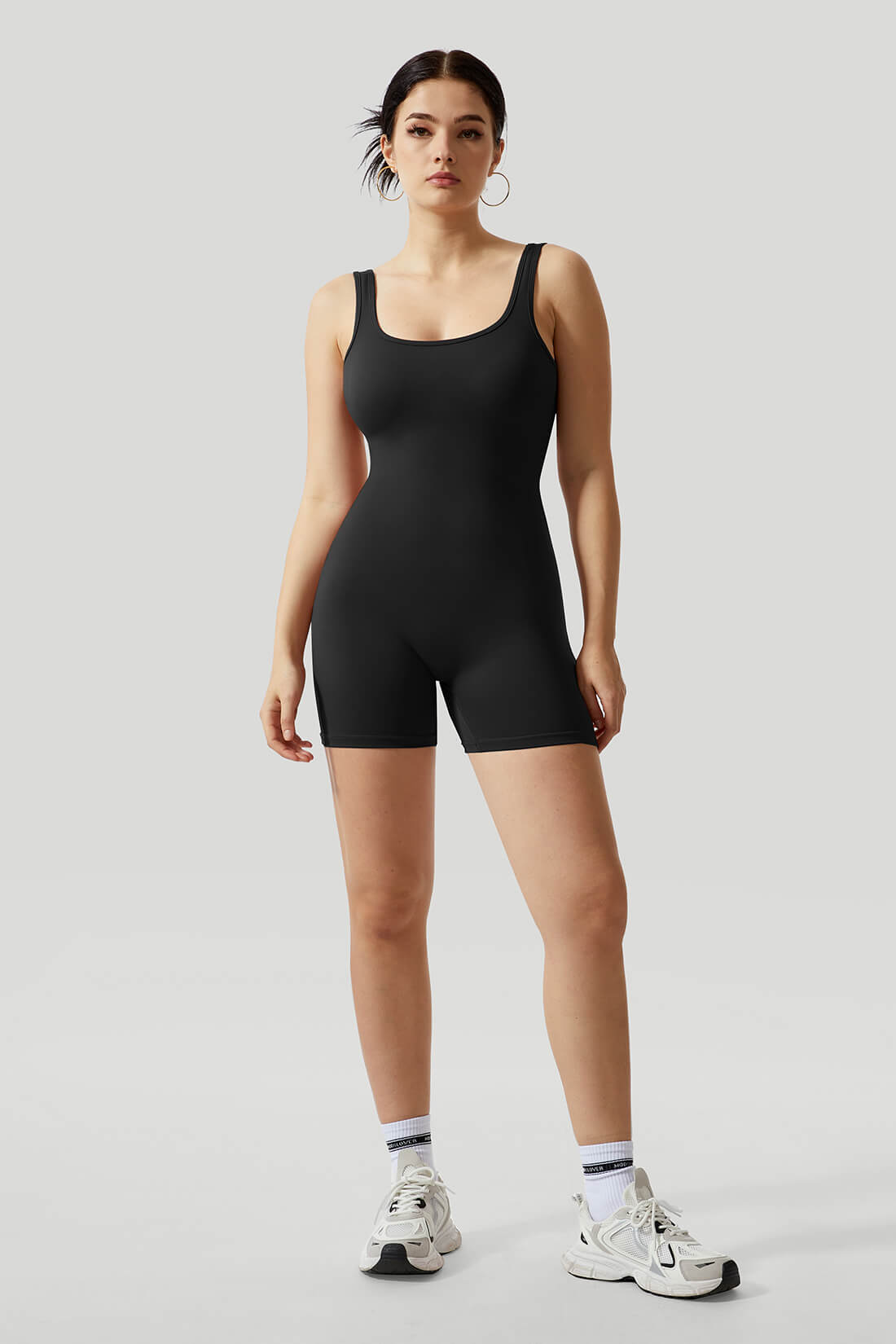 V-Back Butt Lift Romper