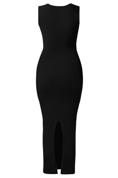 Thread Seamless Slit Dress