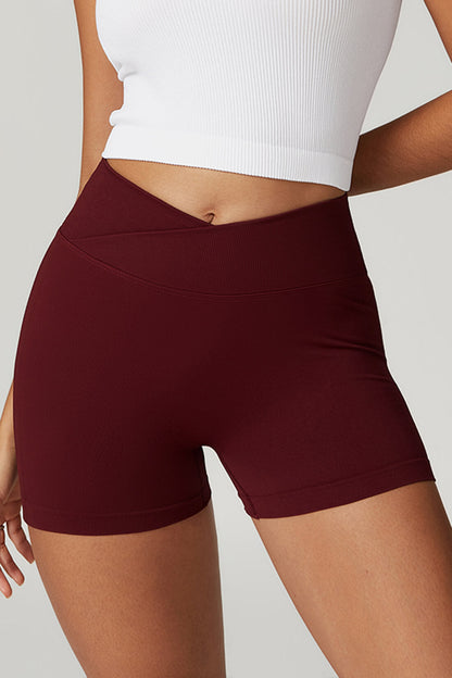 V Waist Seamless Shorts