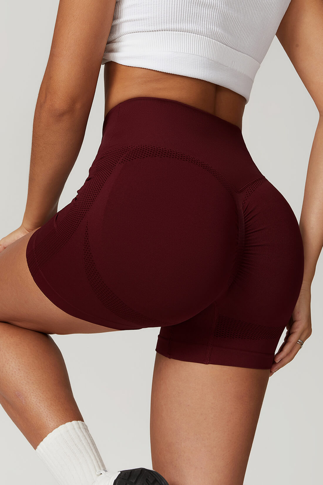 V Waist Seamless Shorts