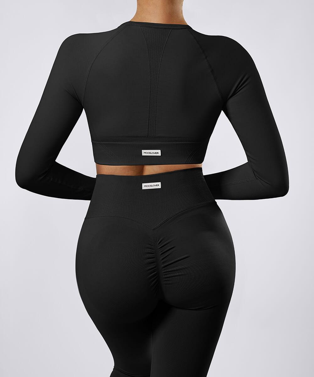 Long Sleeve Seamless Sport Top