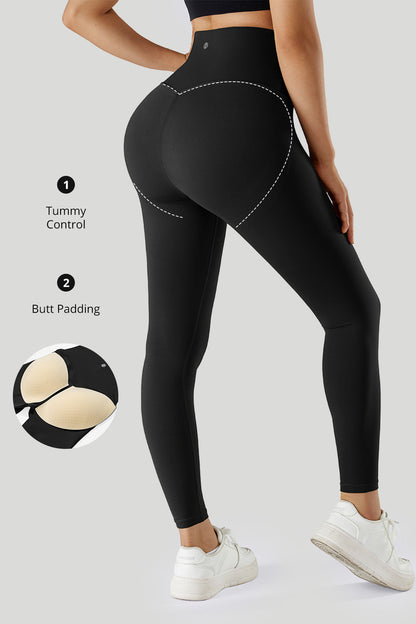 Butt Padding Seamed Shaping Legging