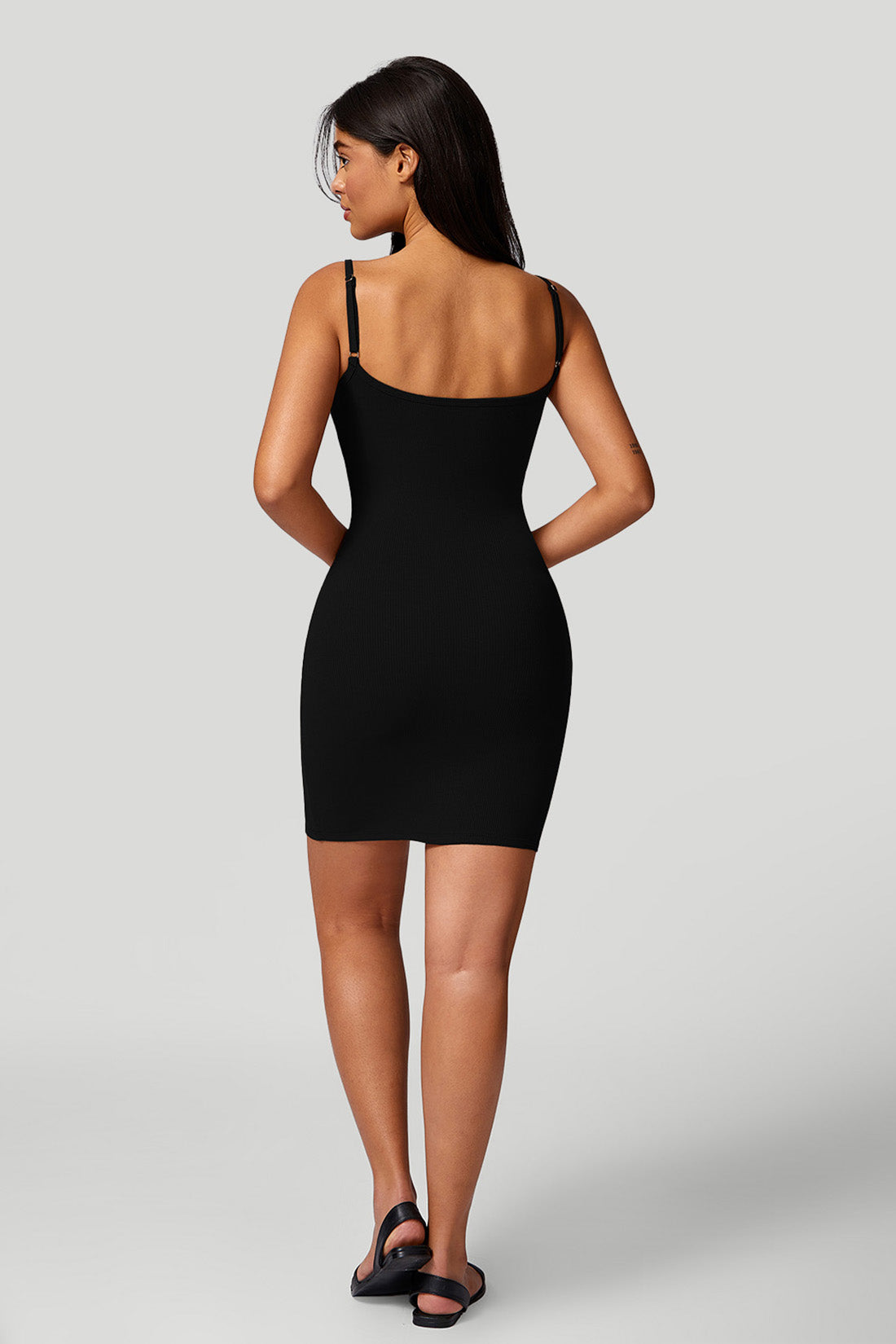 Threaded Casual Mini Bodycon Dress