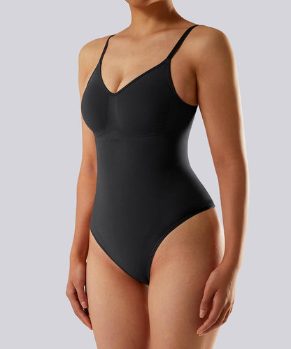 Spaghetti Straps Seamless Shapewear Bodysuit